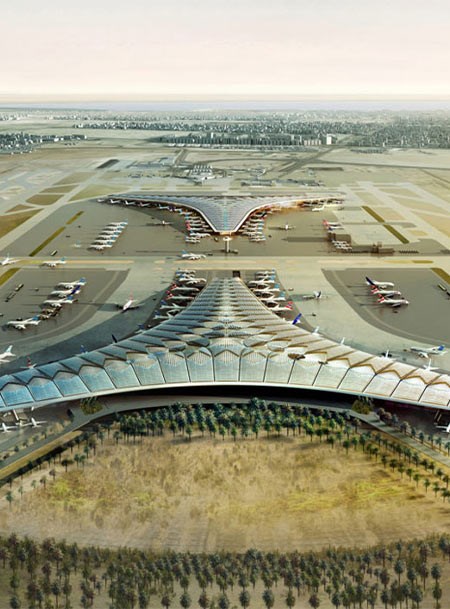 Budowa Portu Lotniczego w Kuwejcie z ELKON
