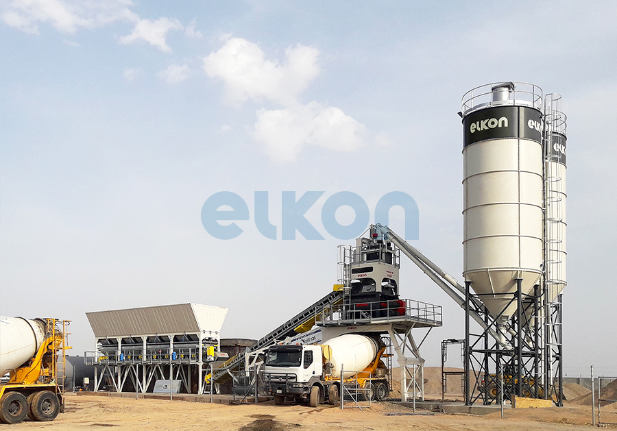 ELKON’s New Concrete Plant in IRAQ