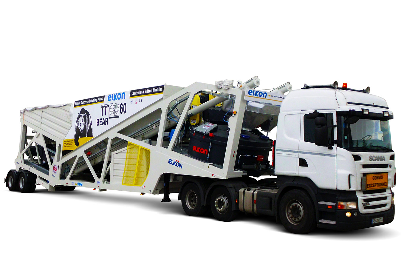 Mobile Concrete Batching Plants