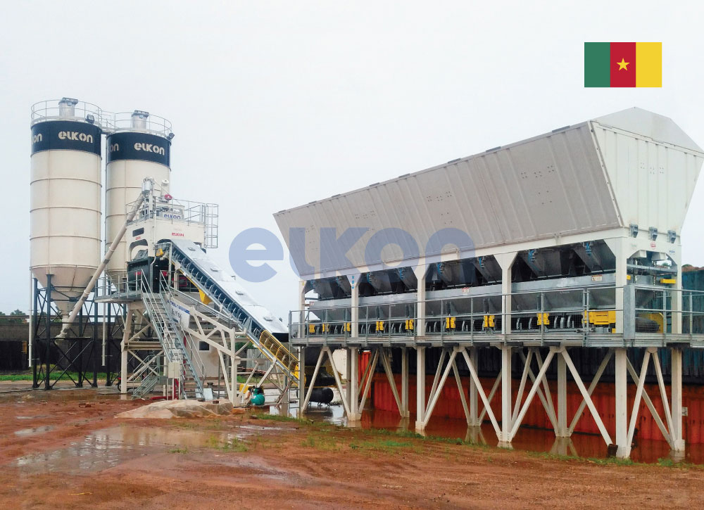 2ème centrale à béton pour une société tchadienne au Cameroun