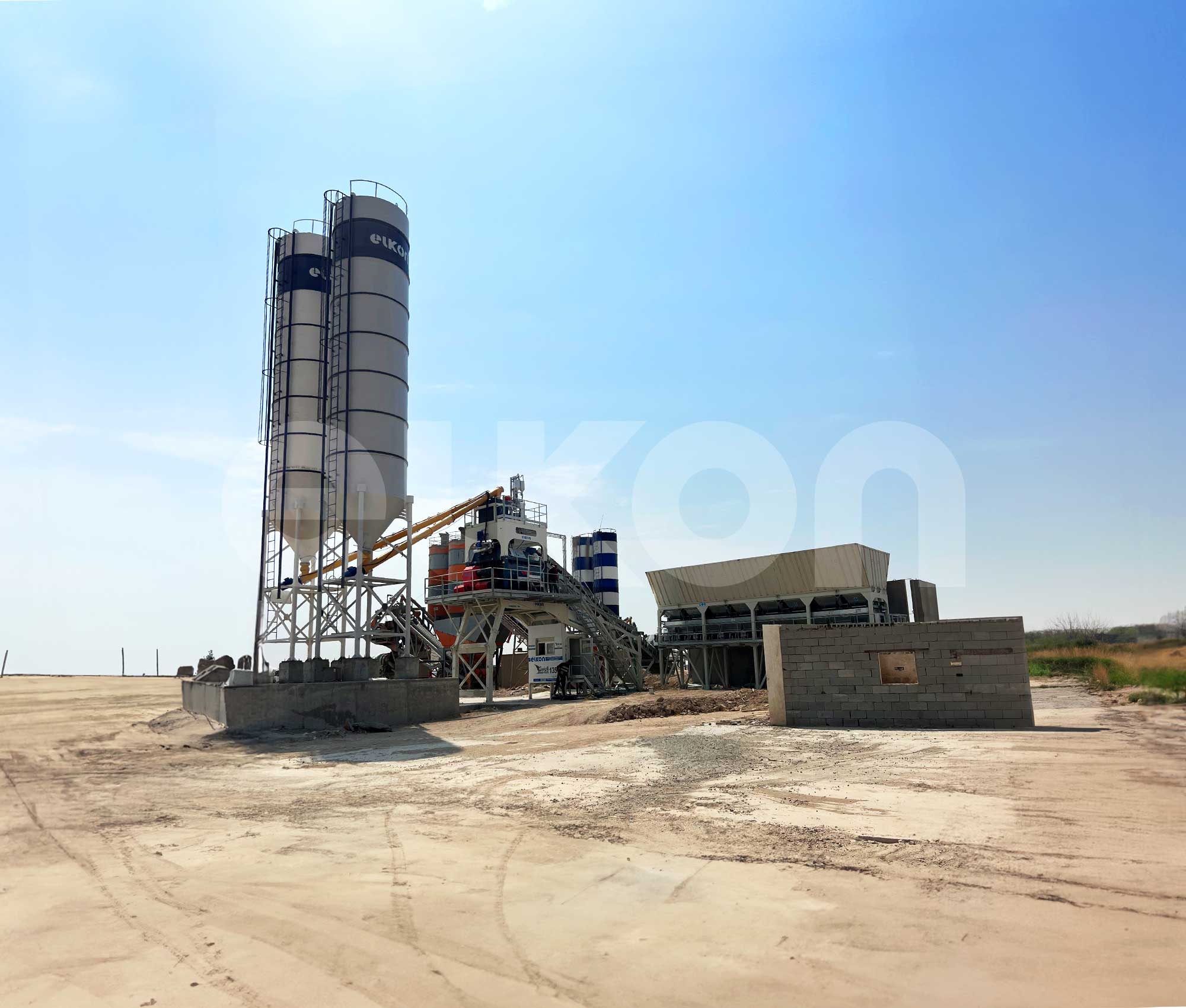 Another ELKON Plant in One of The Oil Fields In Basra