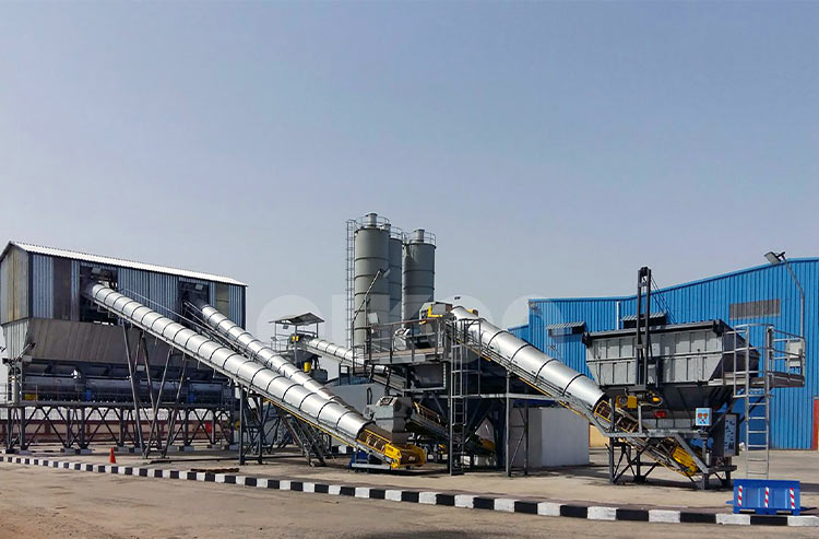 Projet de production de tuyaux couvert de béton lourd pour Petrojet en Égypte