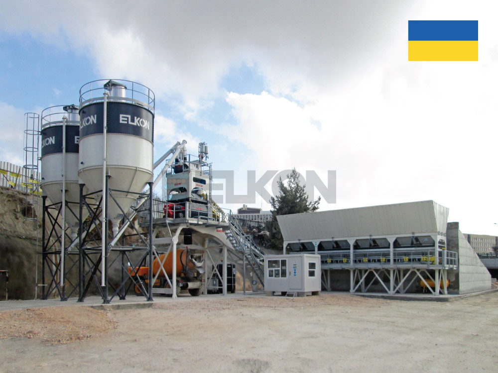Еще один компактный бетонный завод будет поставлен на территорию Украины
