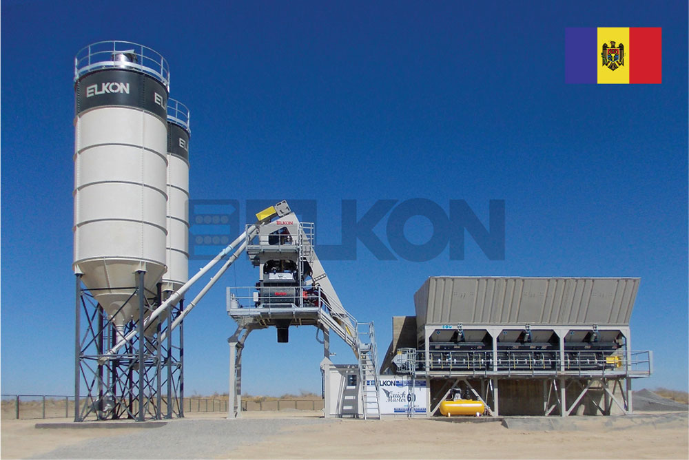 Еще один бетонный завод ELKON отправится в Молдавию