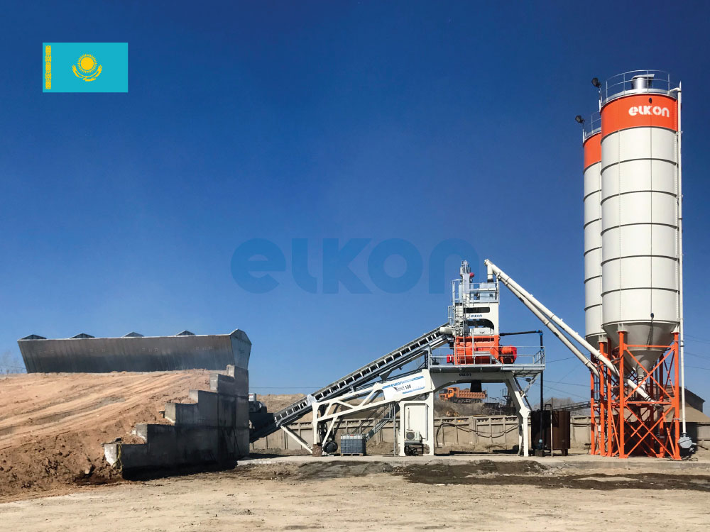 Горячий сезон: ELKON запустил два бетонных завода в Казахстане