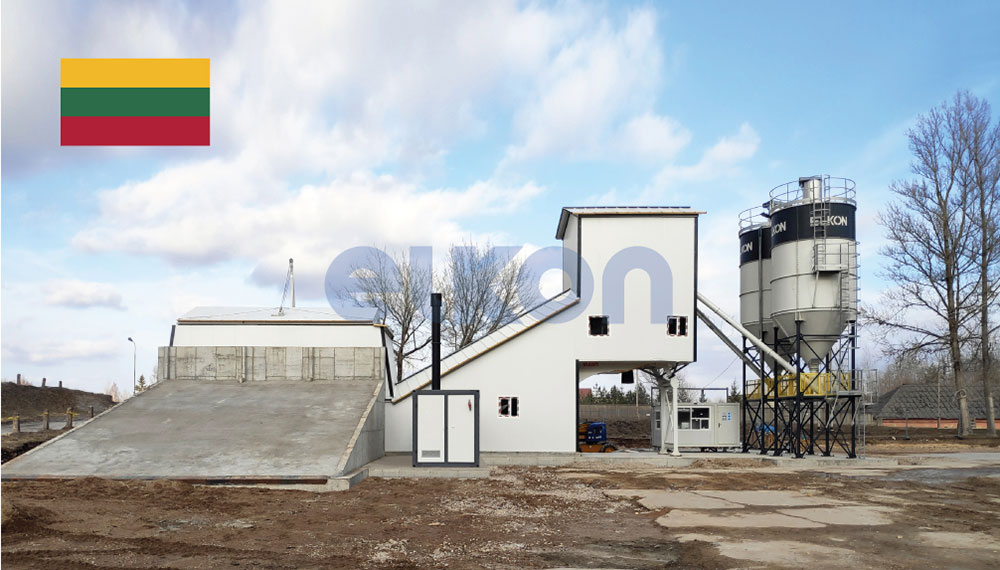 Литовская компания начинает эксплуатацию нового бетонного завода ELKON