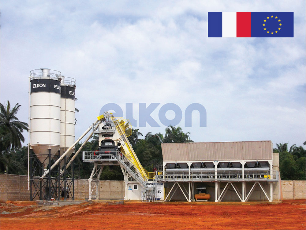 ELKON выбран для поставки нового завода по производству бетона во Франции