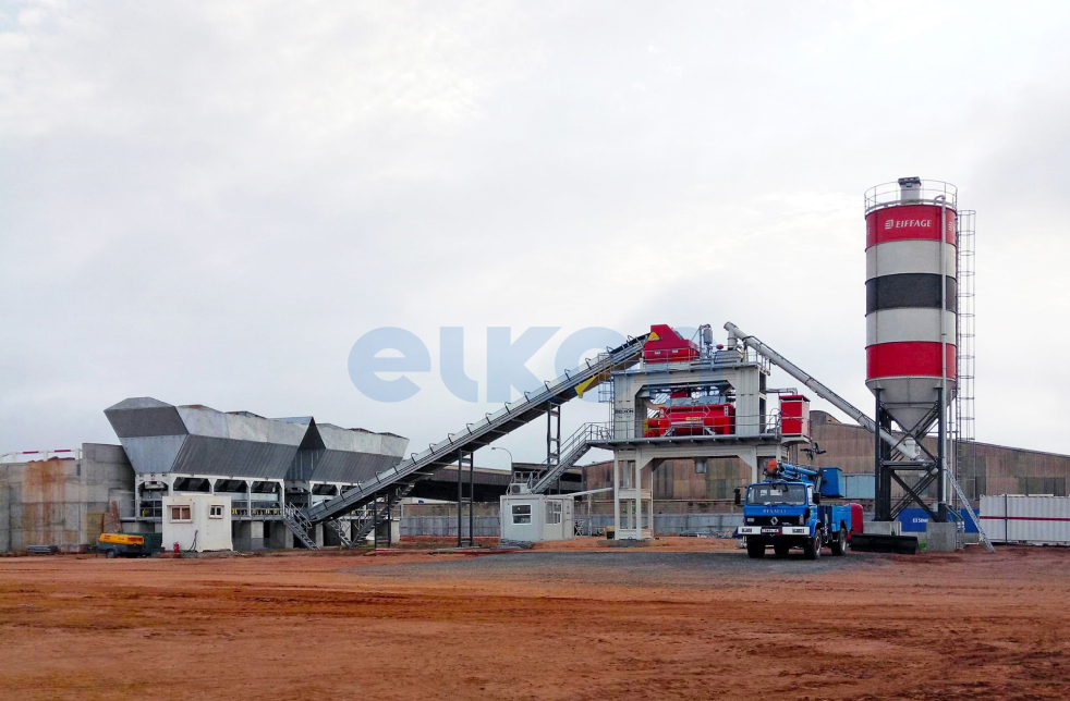 EIFFAGE’a TOGO'daki Yol Projesi için ELKOMIX-180 