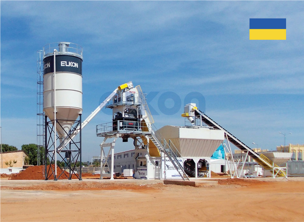 Поставка сразу двух бетонных заводов ELKON заказчику из Украины