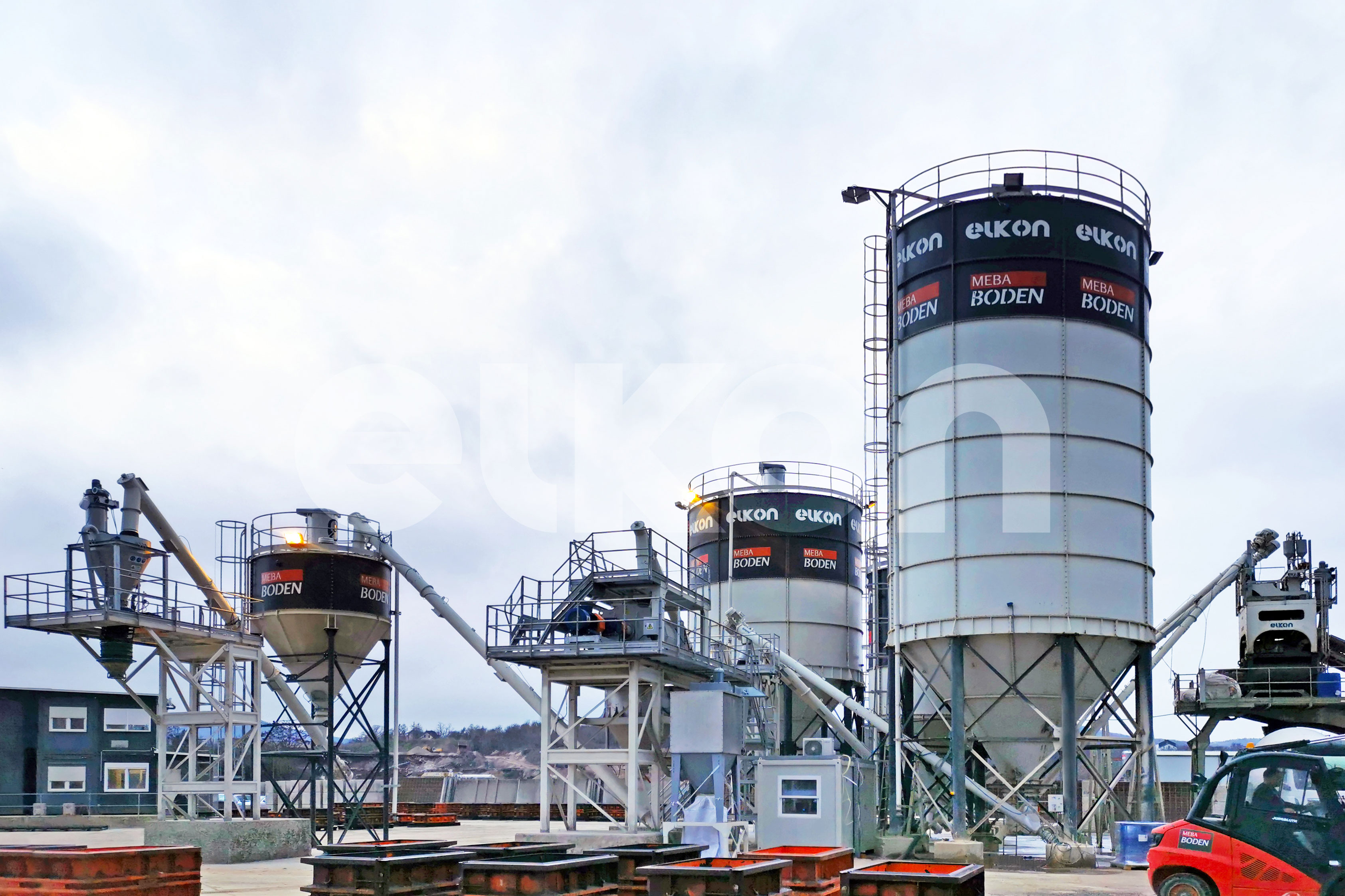 ELKON Powder Mixing Plant in GERMANY