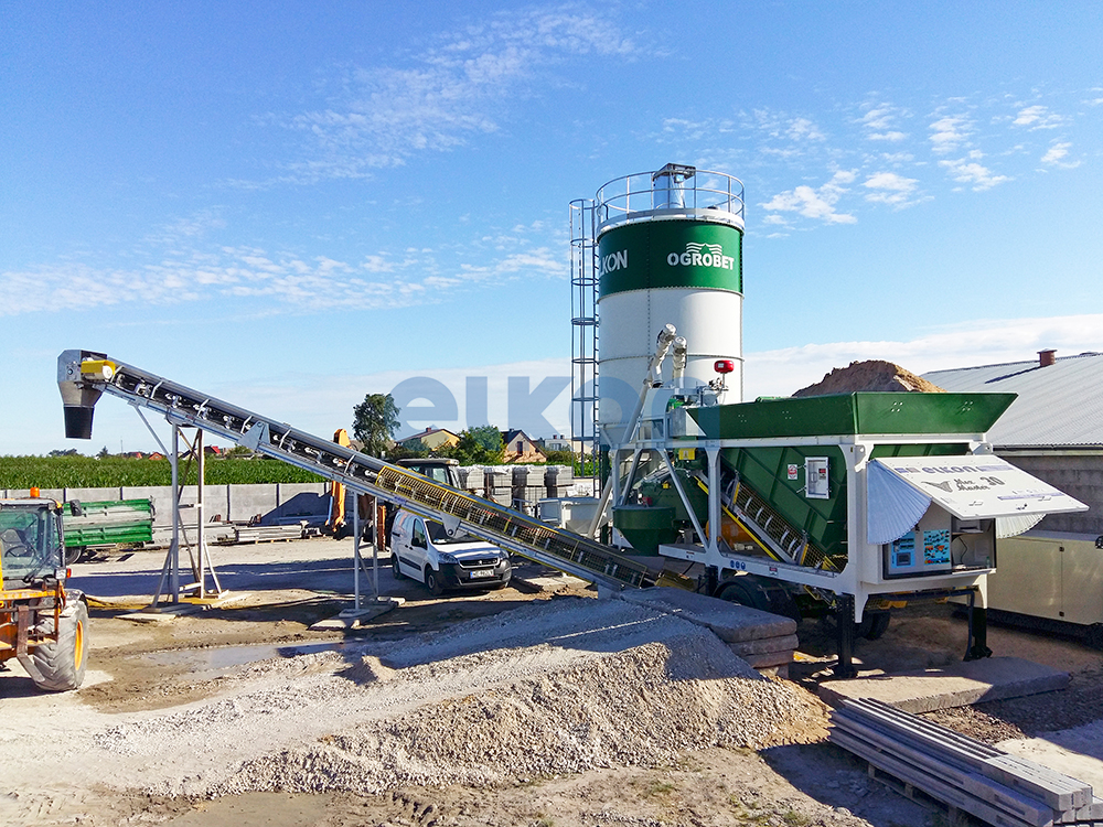 Mix Master 30 On-Site Batching Plant for Polish Construction Company