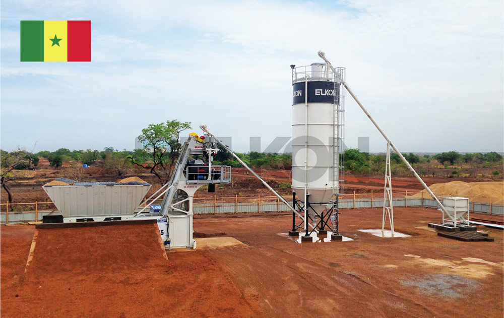 3 centrales compactes pour un même client et en même temps à destination du Sénégal