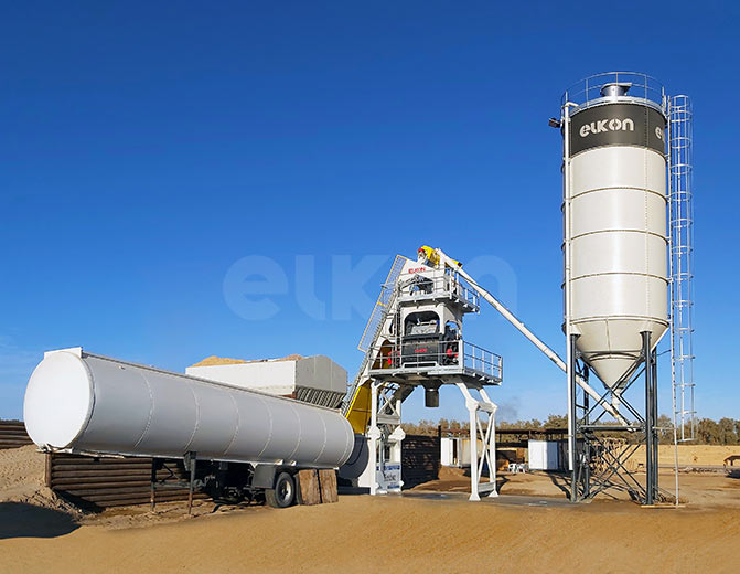 Una Nueva Planta de Concreto Para el Campo Petrolífero “Elephant” en Libia.