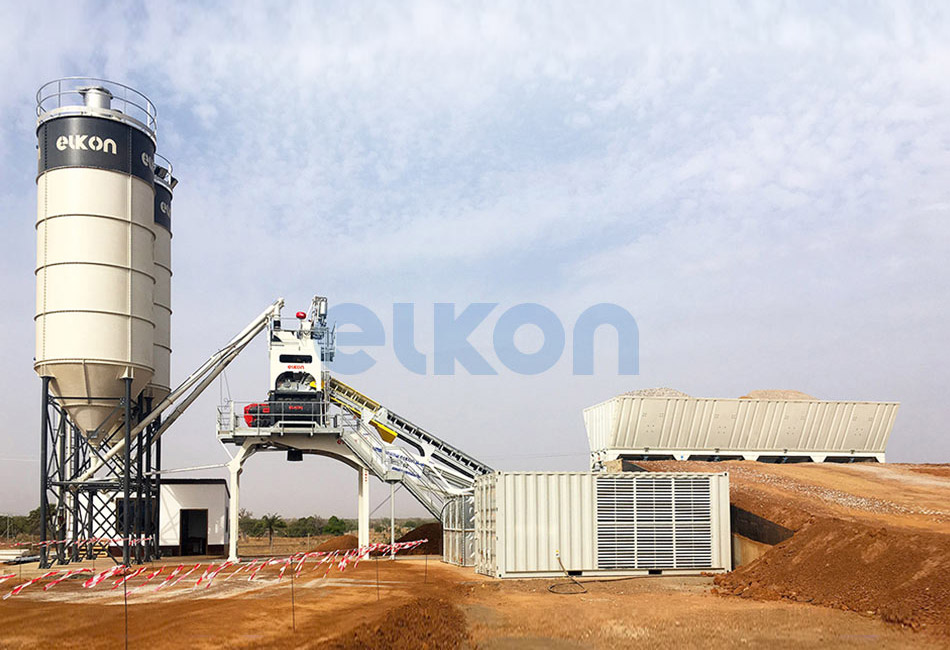 Danish Contractor Started Using 2 ELKON Concrete Plants in Ghana