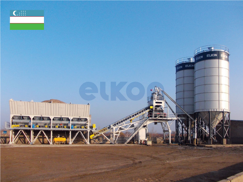 ELKON в Узбекистане: известный производитель строительных материалов производит бетон на заводе ELKON