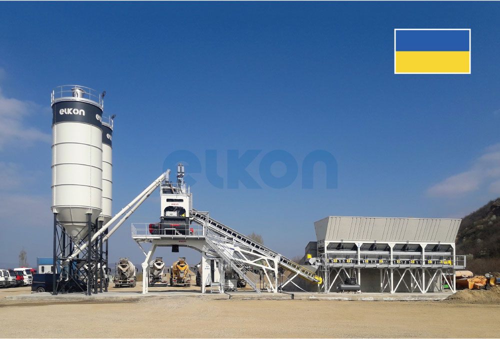Поставка нескольких заводов ELKON в Украину: строители предпочитают надежного поставщика