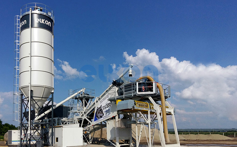 Roads of Hungary are being Stabilized by ELKON’s Mobile Continuous Mixing Plant - WOLF