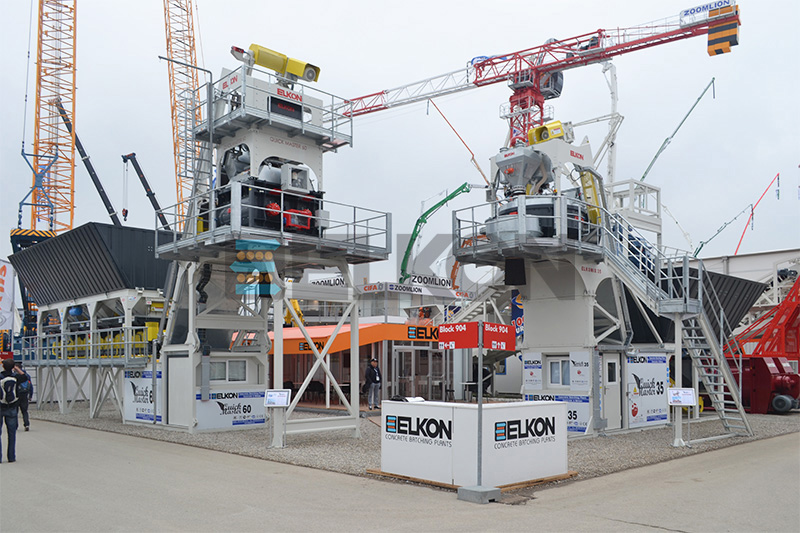 ELKON, le plus grand producteur de centrales à béton sera présent à BAUMA