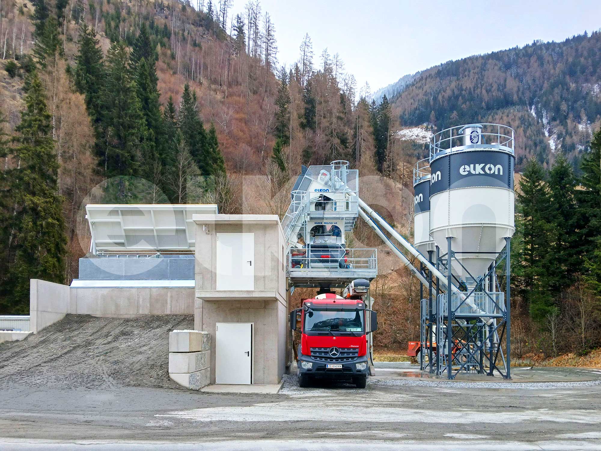 New ELKOMIX-60 QUICK MASTER for Ready-Mix Concrete Production in Austria
