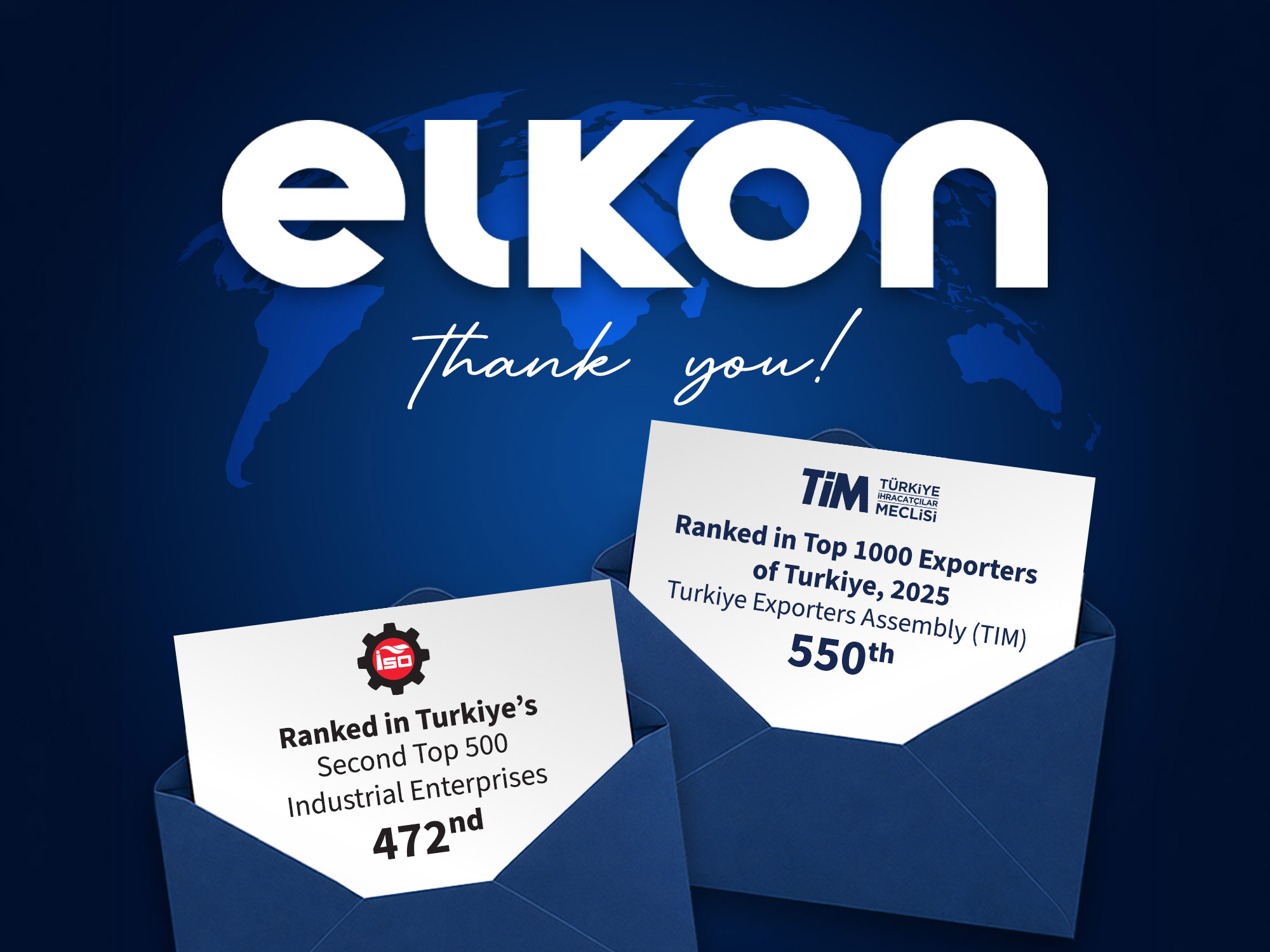 Record Export from ELKON in its 50th Year