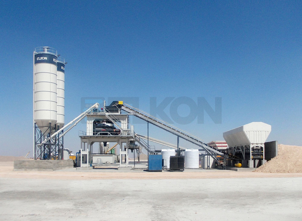 ELKON Concrete Batching Plant for Karbala Oil Refinery Project