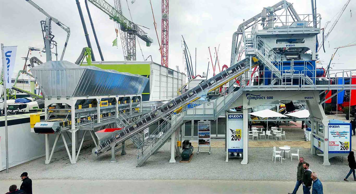 BAUMA 2022 - Manténgase al Tanto de la Nueva Generación de Plantas de Concreto ELKON