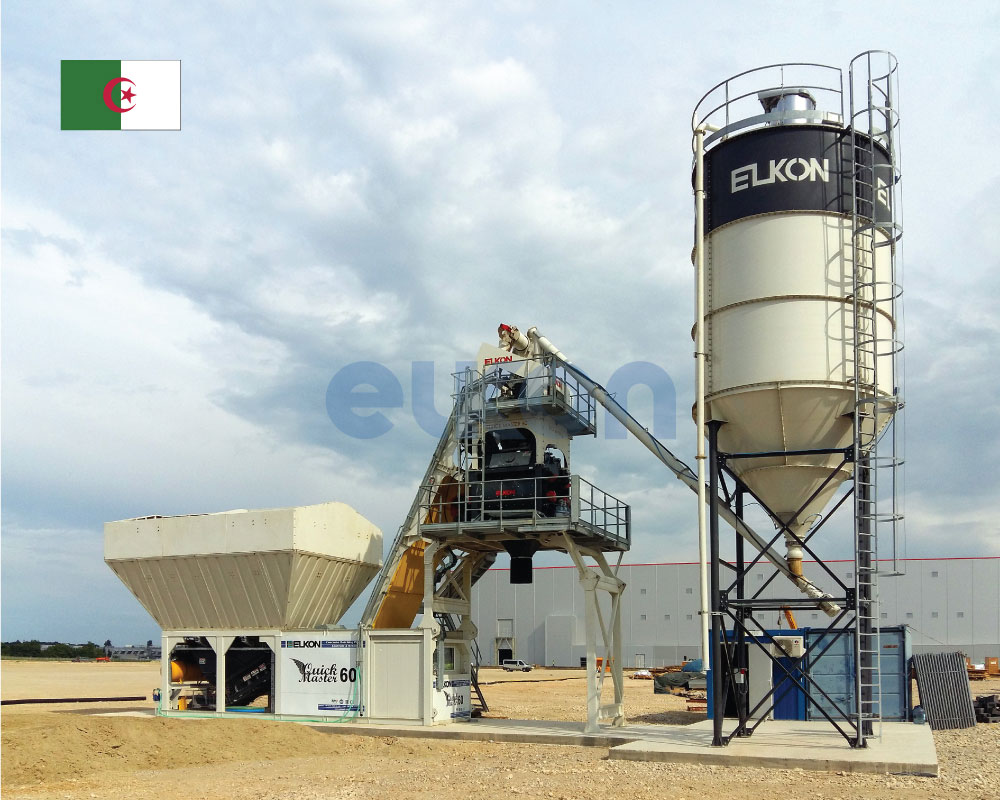 Une nouvelle centrale ELKON en Algérie pour client fidèle