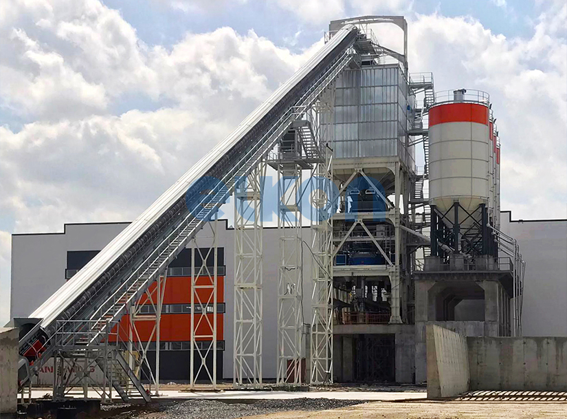 The Huge Bespoke Tower-Type Concrete Plant Was Started-Up in Kazakhstan