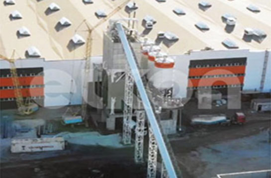 Projet de production de tuyaux couvert de béton lourd pour Petrojet en Égypte