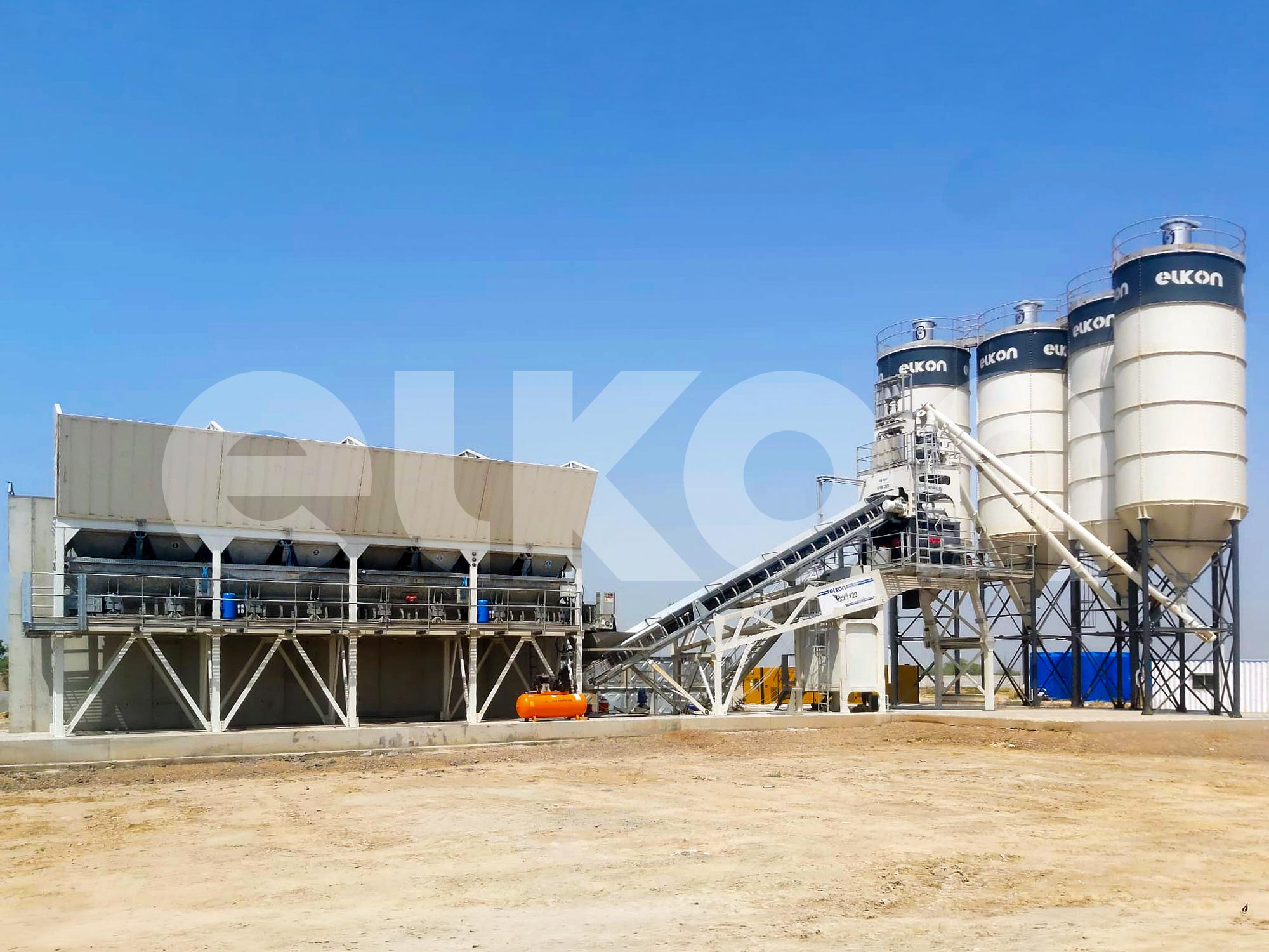 PAKISTAN: ELKOMIX-60 QUICK MASTER Concrete Plant for a Valued Existing Customer
