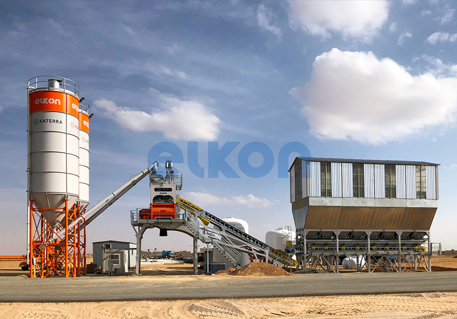 Another Ground-Breaking Project in Saudi Arabia with ELKON Concrete Batching Plants