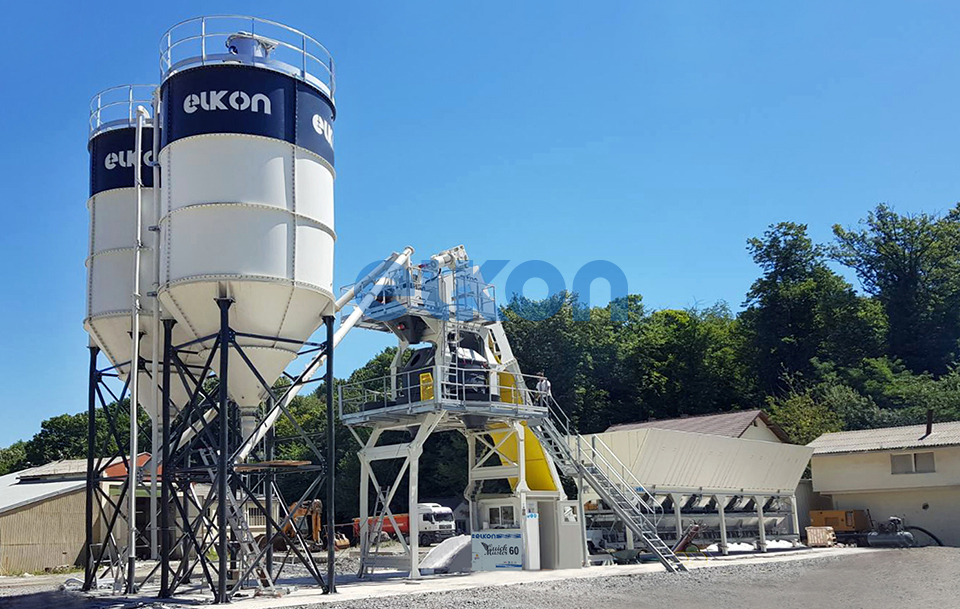 ELKON Concrete Plant Show Up in CROATIA