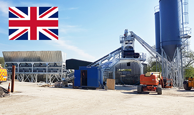 3 plantas de hormigón ELKON para proveedor de hormigón premezclado en el Reino Unido