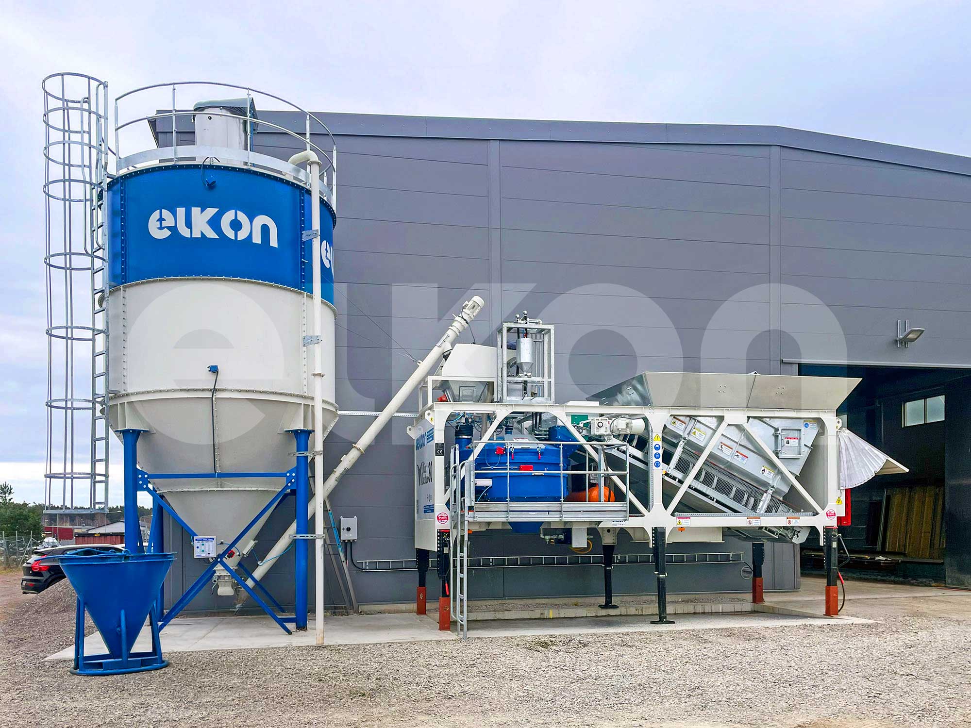 ELKON Mix Master-30 is Building the Future for Smart Prefabrication and Redefining Sustainable Construction in Sweden