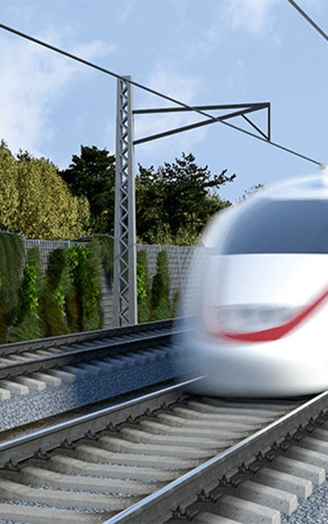 محطة الخرسانة البركاست حسب الطلب لمنتج سكة حديد عالية السرعة في بولندا