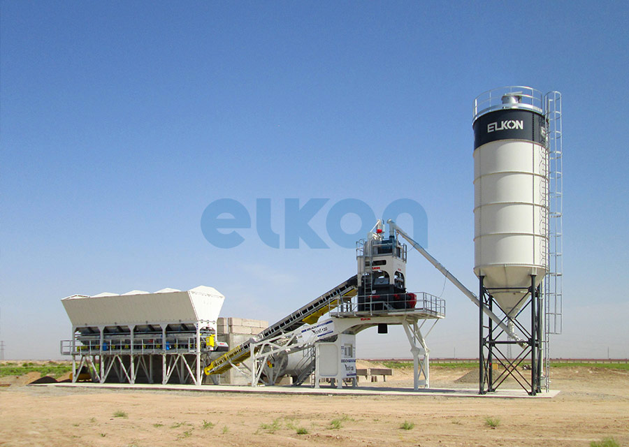 ELKON: The Market Leader in Libya, has Put a New Concrete Batching Plant in Operation