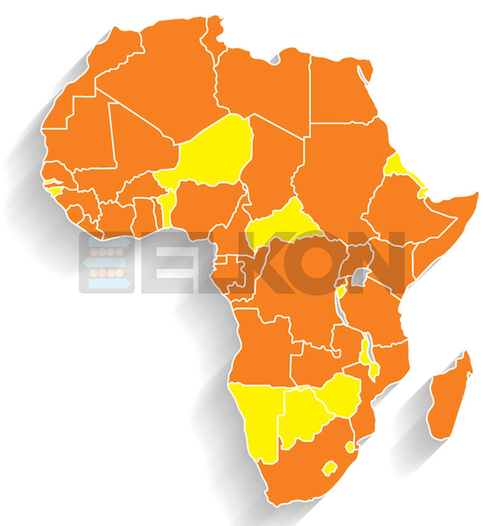 Более 350 бетонных заводов ELKON на Африканском континенте!