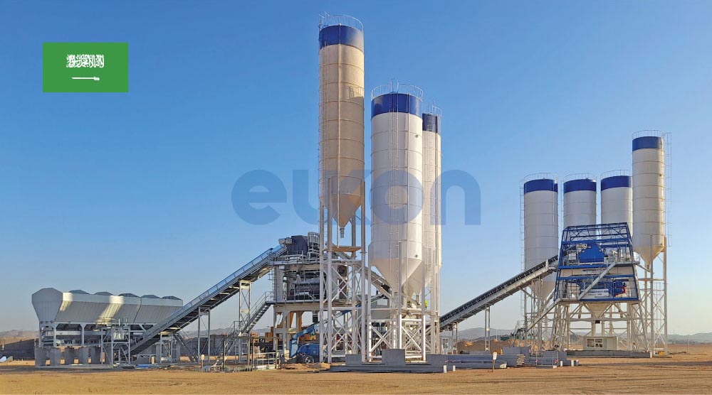 Мир будущего: 15 бетонных заводов ELKON в мегапроекте NEOM в Саудовской Аравии