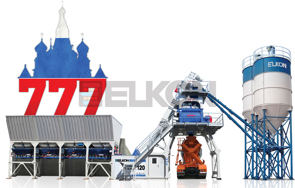 В Россию поставлен 777-й бетонный завод ELKON