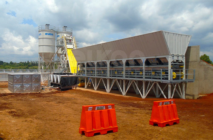 Des centrales à béton ont été fournies à STRABAG de la République tchèque au Chili