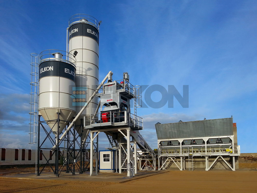 2 ELKON Concrete Mixing Plants Commissioned in TUNISIA