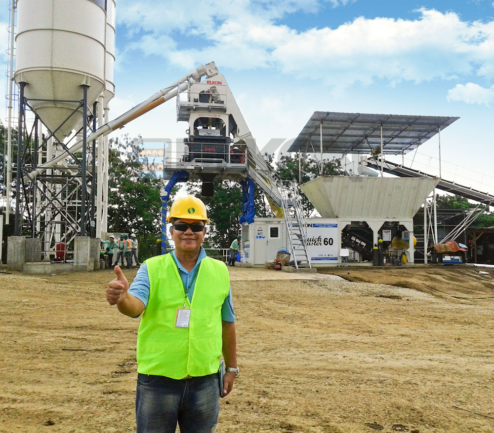 New ELKON Concrete Batching Plants in the Phillippines