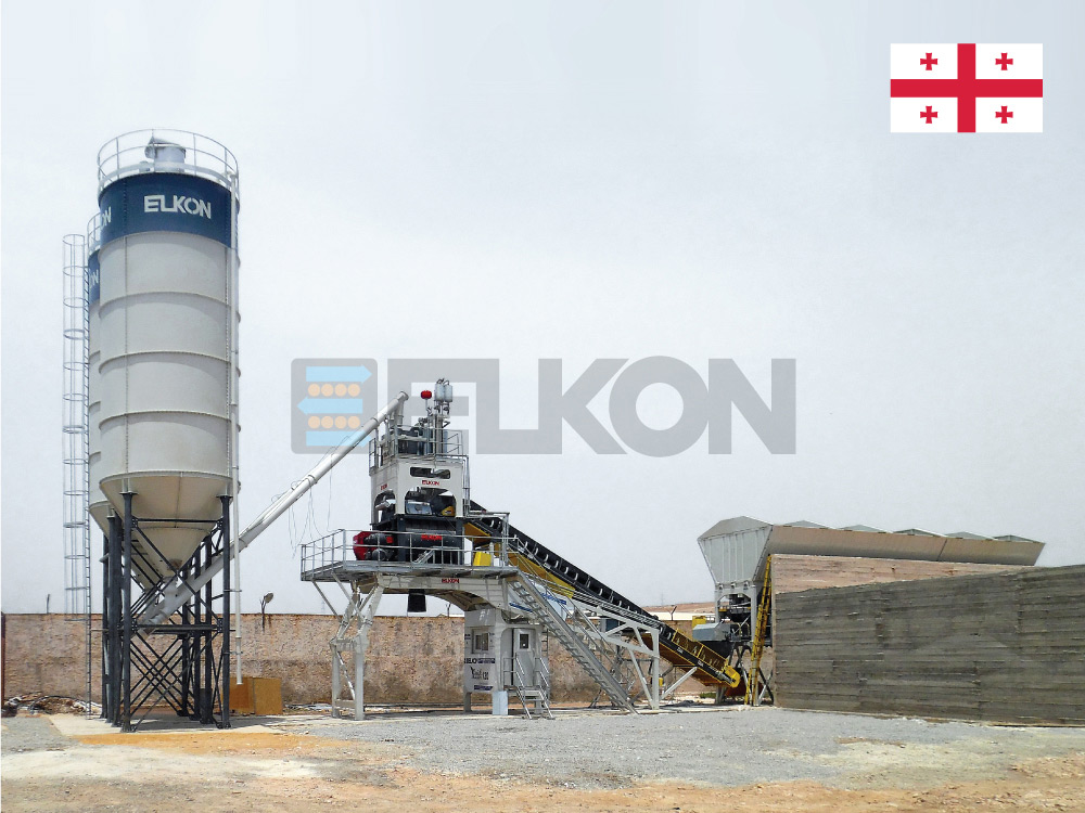 ELKON поставит для своего грузинского заказчика ELKOMIX-120 Quick Master для строительства международного морского порта в Анаклии