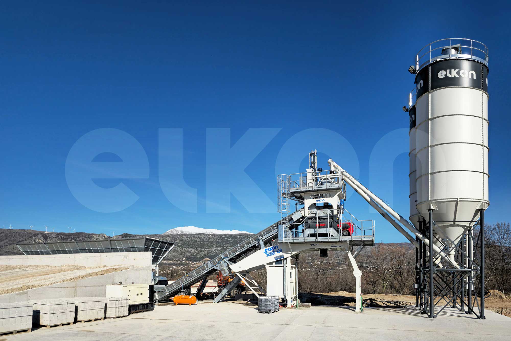 BOSNIA & HERZEGOVINA: ELKON New Generation Concrete Batching Plant for a Leading Construction Company