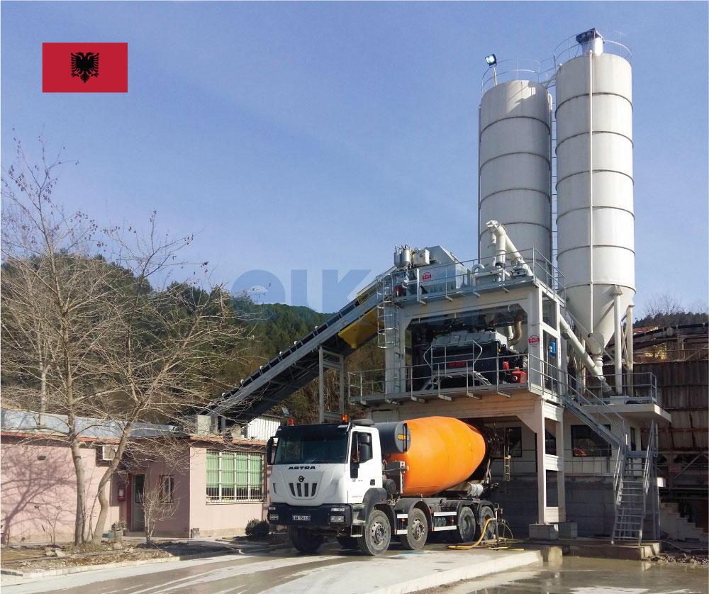 Крупный производитель товарного бетона из Албании выбирает ELKON