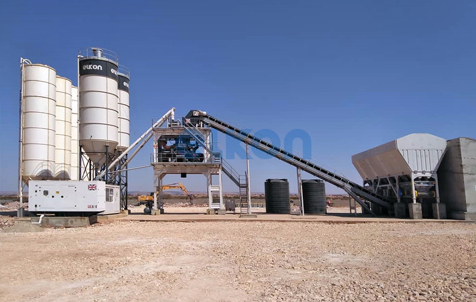 Reconstrucción de Libia con Plantas de Concreto ELKON