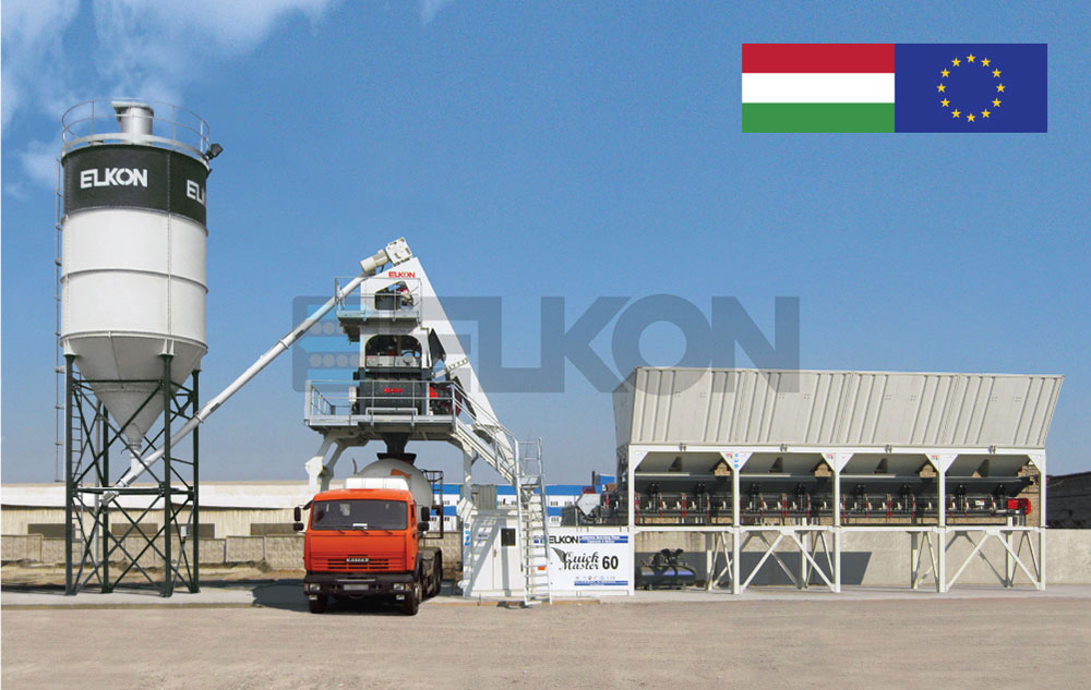  Hongrie : Une solution prouvée d’ELKON pour la production du béton prêt à l’emploi