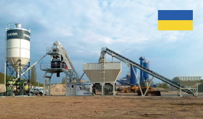 Запущен новый компактный бетонный завод для старого заказчика в Беларуси