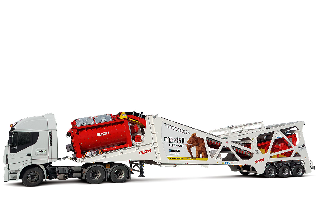 Mobile Concrete Batching Plants