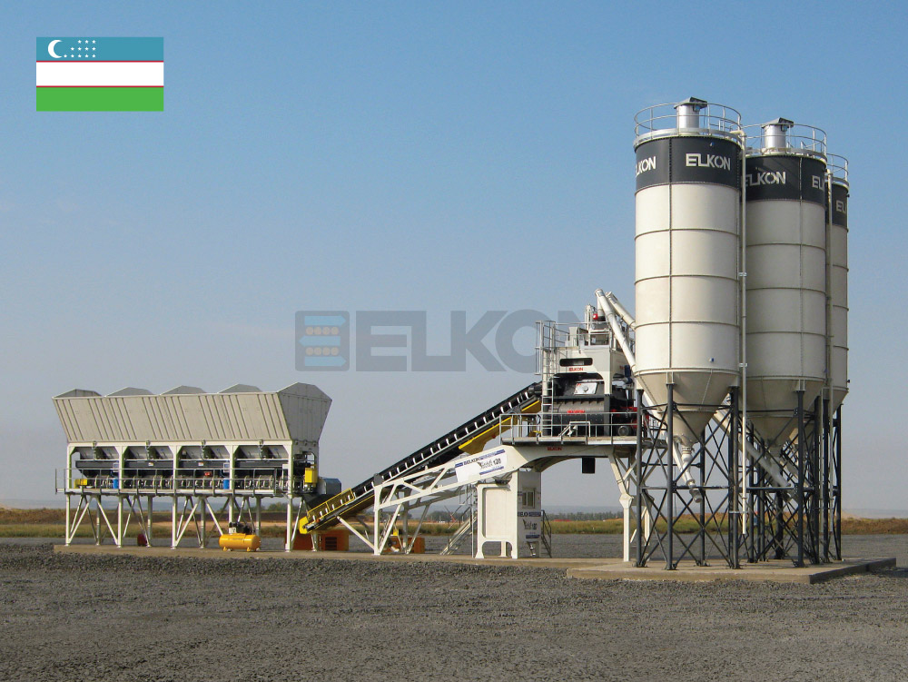 Узбекистан отдает предпочтение ELKON: ELKOMIX-120 Quick Master будет установлен в Ташкенте